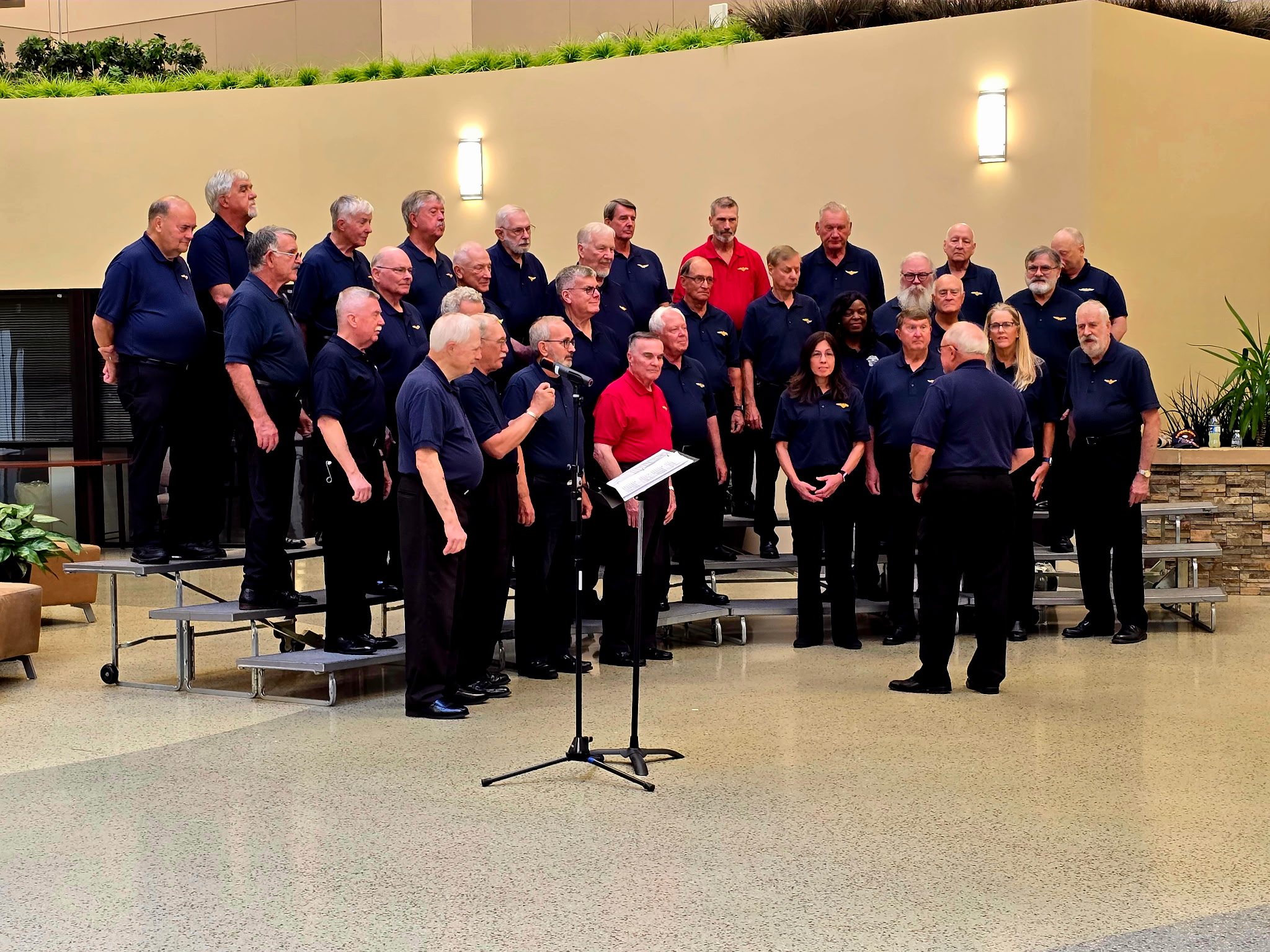 WCCO CH4 Minneapolis covers our choir's mission in the VA Hospital